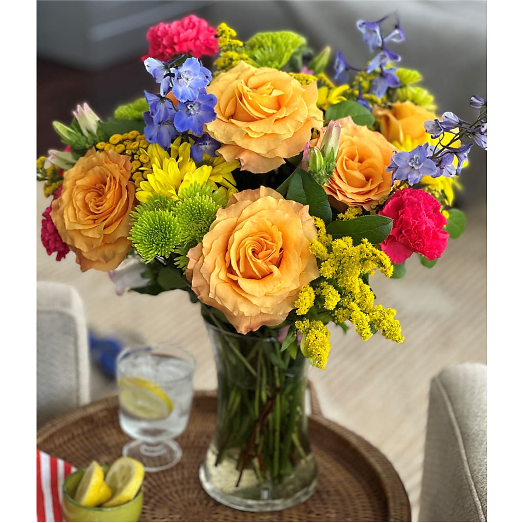 Bold & Bright – A Florist Original – THE LADYBUG FLORAL & GIFTS, Berlin WI