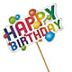 Happy Birthday Pick – THE LADYBUG FLORAL & GIFTS, Berlin WI