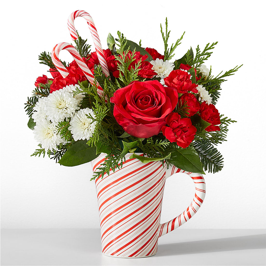 Peppermint Swirl Mug – THE LADYBUG FLORAL & GIFTS, Berlin WI