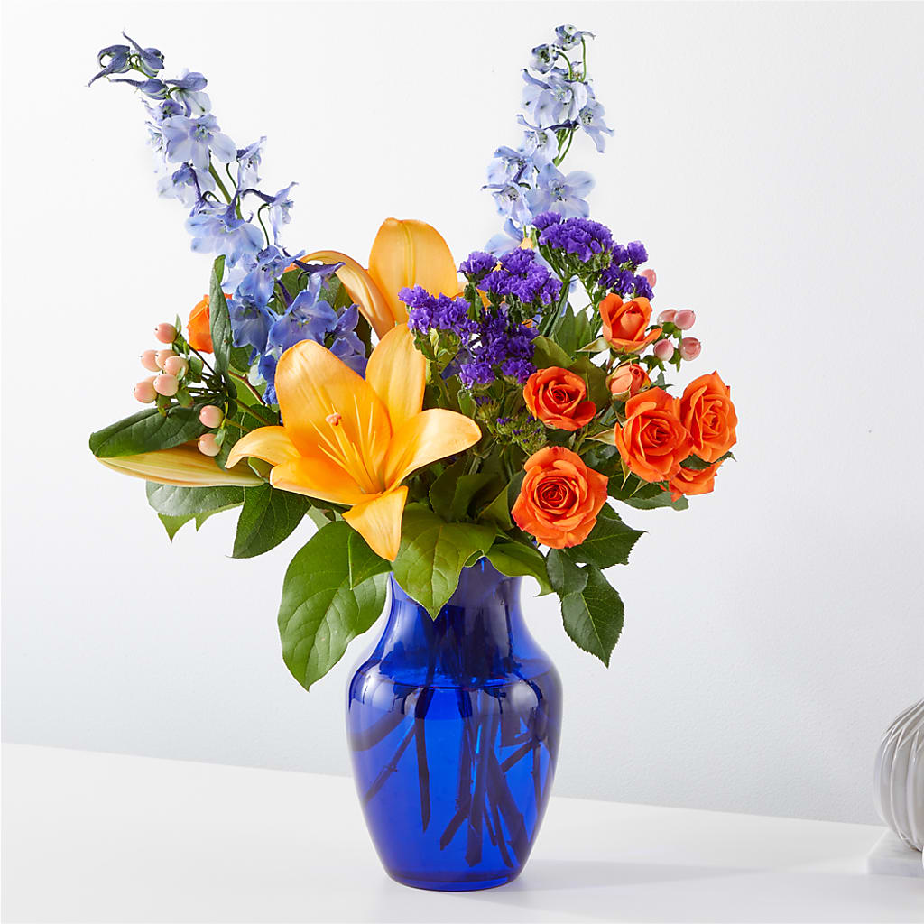 Radiant Citrus Bouquet – THE LADYBUG FLORAL & GIFTS, Berlin WI