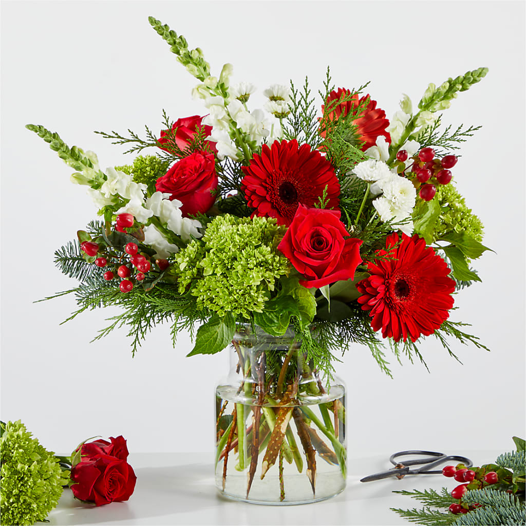 Merry Moment Bouquet – A Florist Original – THE LADYBUG FLORAL & GIFTS, Berlin WI