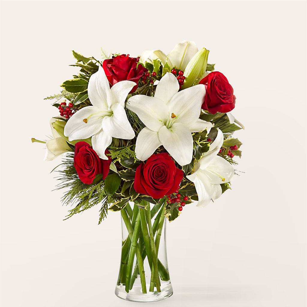 Sparkling Snowflakes Bouquet – THE LADYBUG FLORAL & GIFTS, Berlin WI