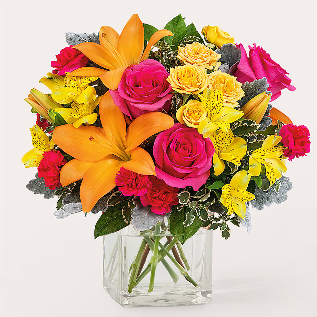 To the Tropics Bouquet – THE LADYBUG FLORAL & GIFTS, Berlin WI