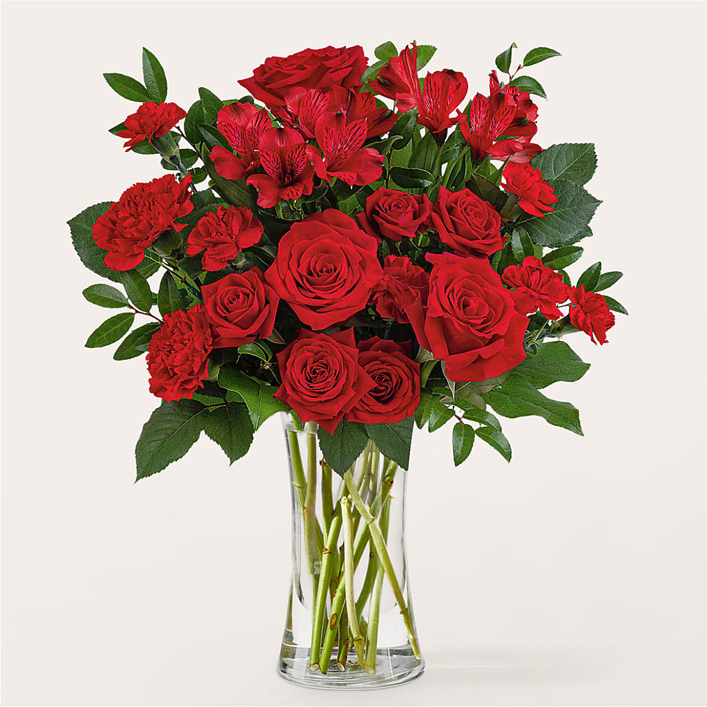 Brilliant Ruby Bouquet – THE LADYBUG FLORAL & GIFTS, Berlin WI