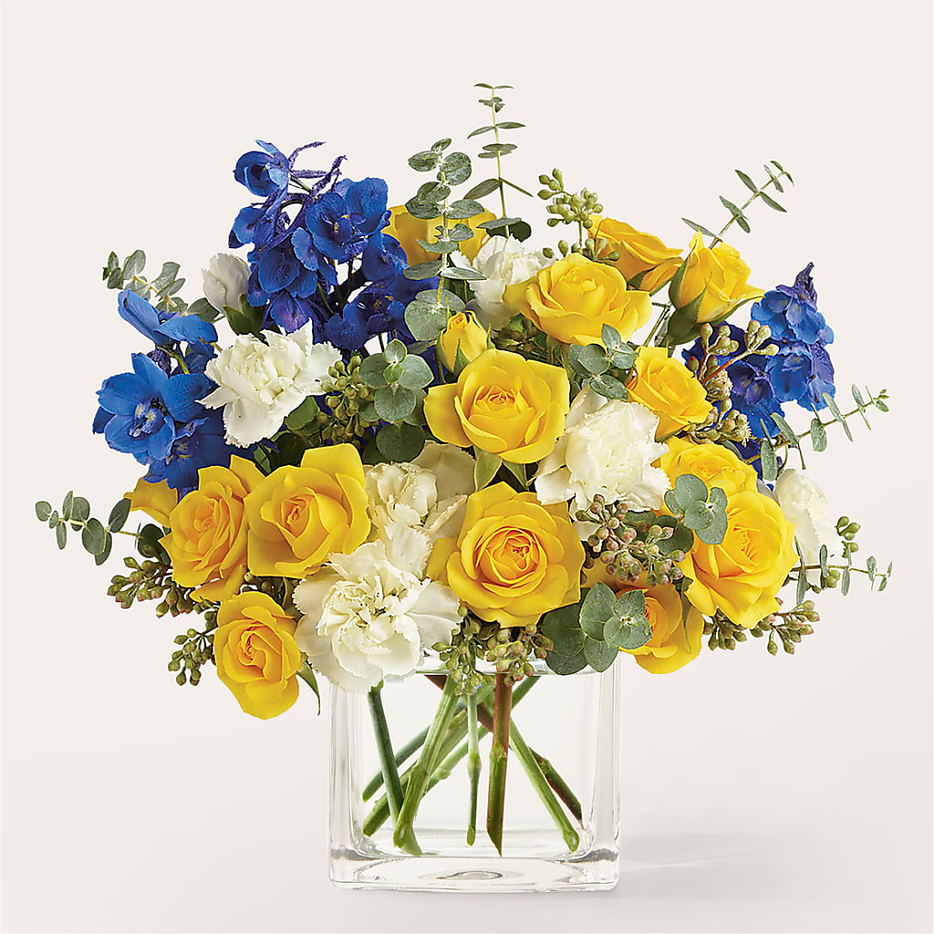 Sparkling Citrine Bouquet – THE LADYBUG FLORAL & GIFTS, Berlin WI