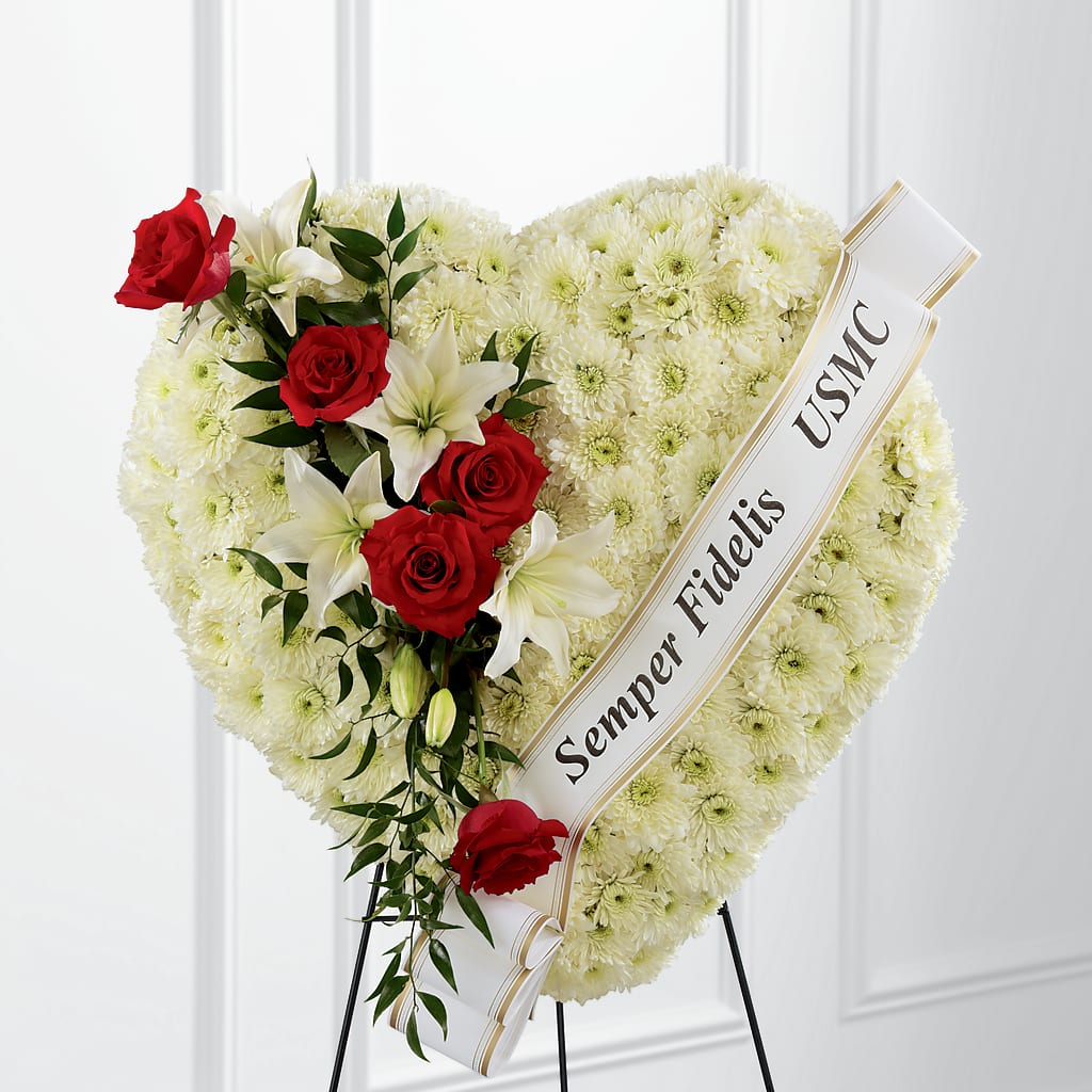 Heartfelt Hero Standing Heart – THE LADYBUG FLORAL & GIFTS, Berlin WI