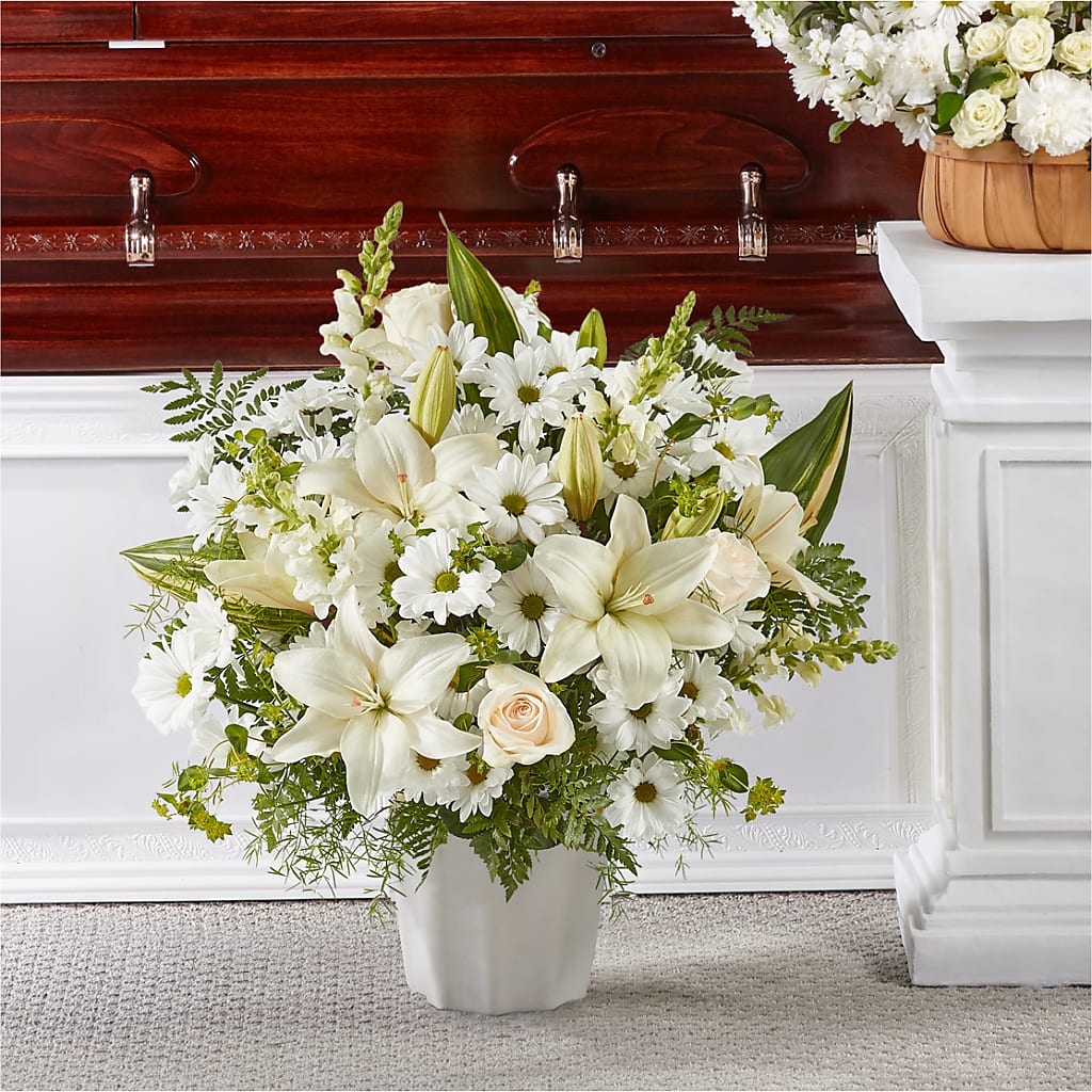 Thoughts of Tranquility Floor Basket – THE LADYBUG FLORAL & GIFTS, Berlin WI