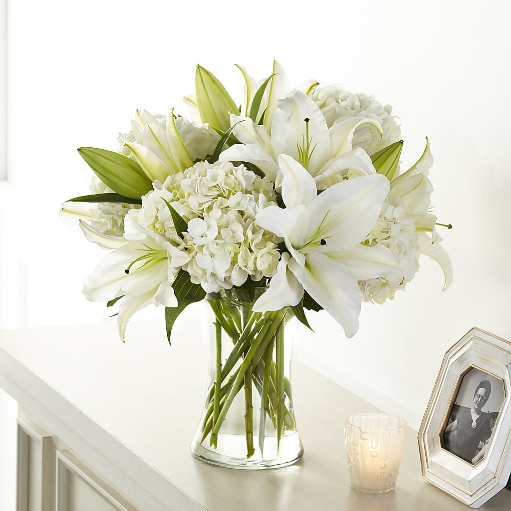 Compassionate Lily Bouquet – THE LADYBUG FLORAL & GIFTS, Berlin WI