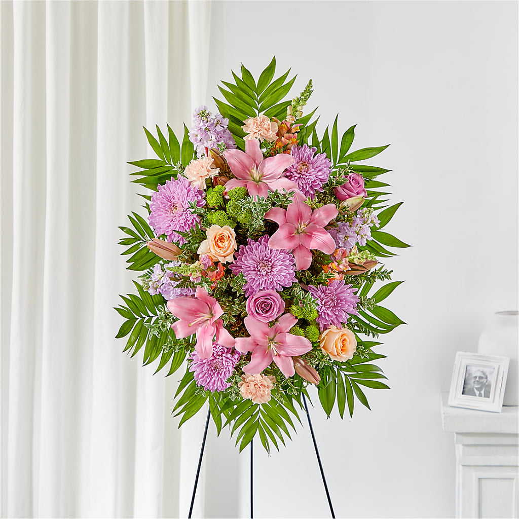 Love & Light Standing Spray – THE LADYBUG FLORAL & GIFTS, Berlin WI