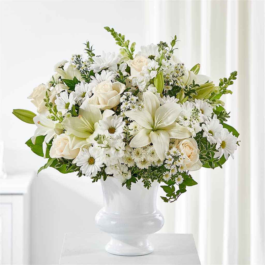 Uplifting Urn Arrangement – THE LADYBUG FLORAL & GIFTS, Berlin WI