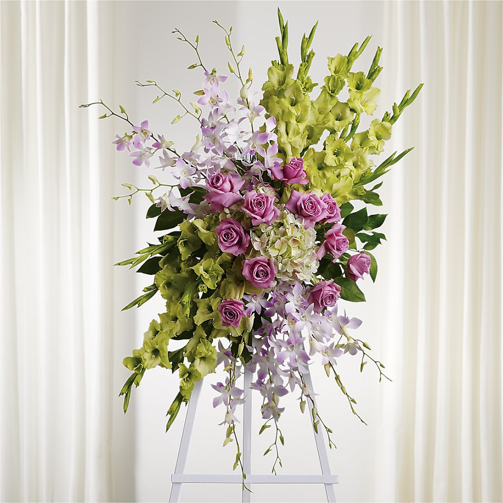 Lasting Legacy Standing Spray – THE LADYBUG FLORAL & GIFTS, Berlin WI