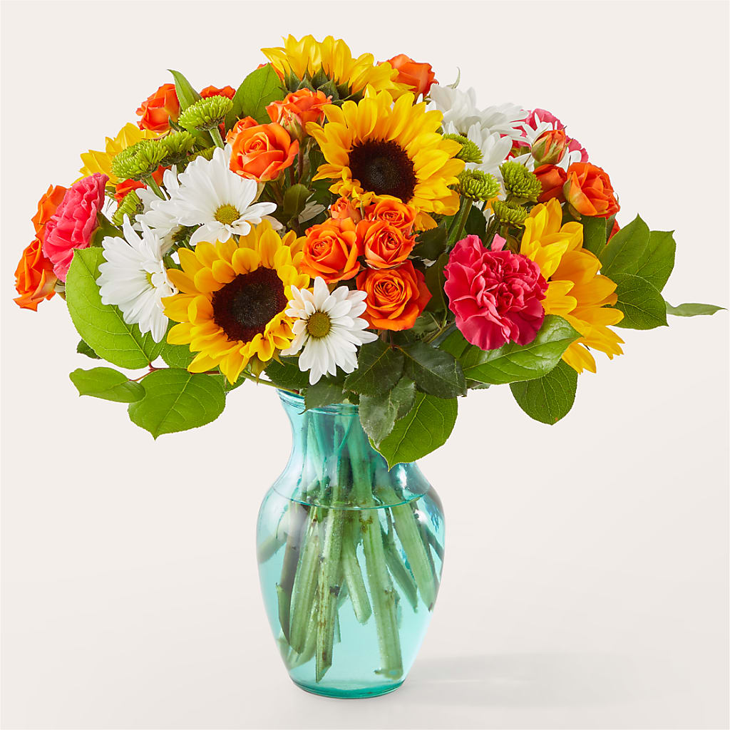 Sun-drenched Blooms Bouquet – THE LADYBUG FLORAL & GIFTS, Berlin WI