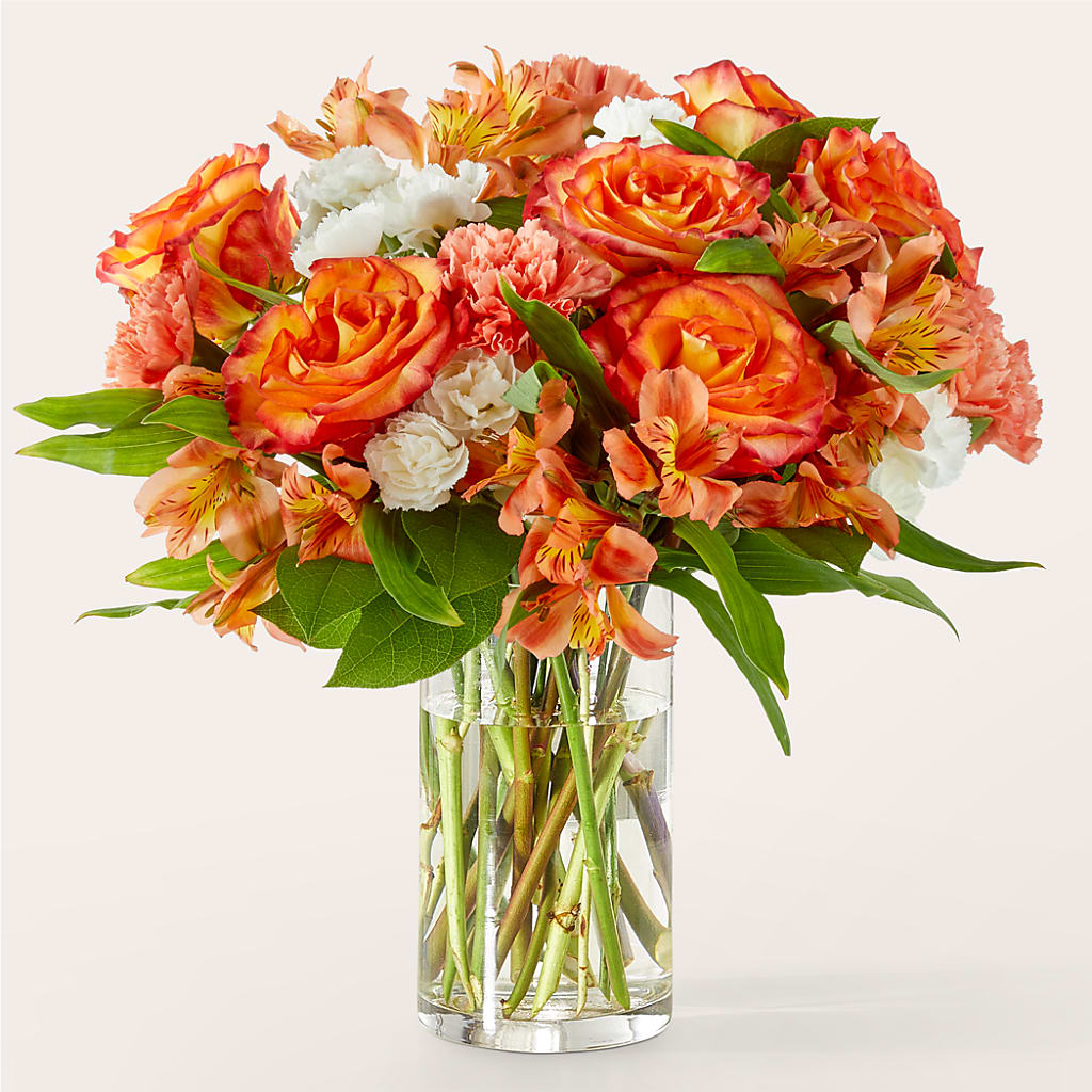 Apricot Glow Bouquet – THE LADYBUG FLORAL & GIFTS, Berlin WI