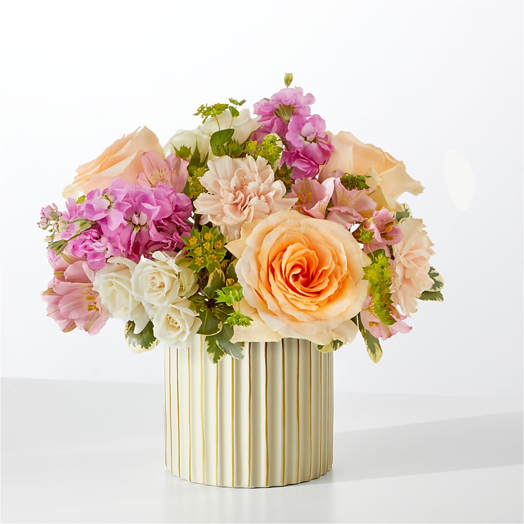 Paradise Bouquet with Ivory Vase – THE LADYBUG FLORAL & GIFTS, Berlin WI
