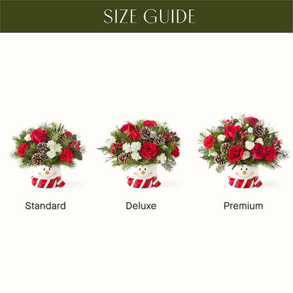 Jolly Snowman Bouquet – THE LADYBUG FLORAL & GIFTS, Berlin WI
