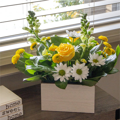 Sun Salutation Box Bouquet – THE LADYBUG FLORAL & GIFTS, Berlin WI
