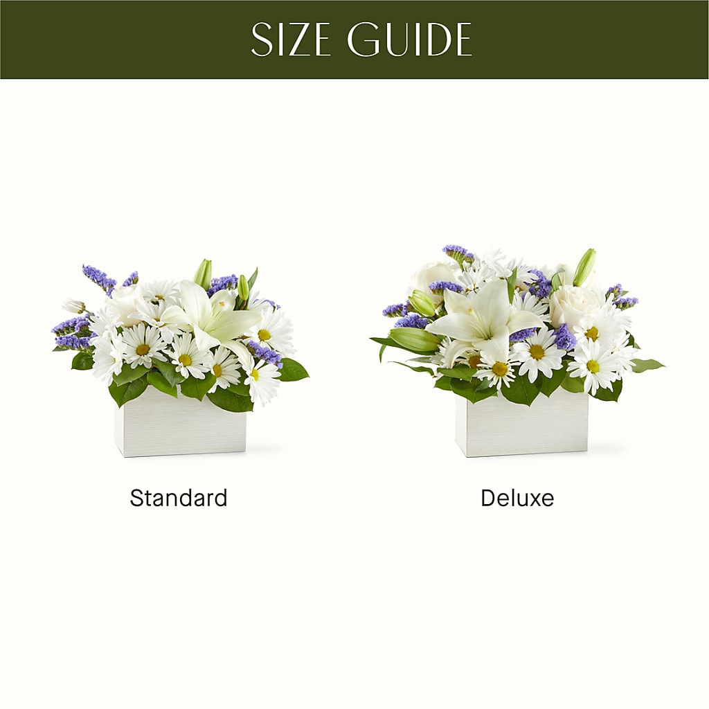 Beyond Blue Box Bouquet – THE LADYBUG FLORAL & GIFTS, Berlin WI