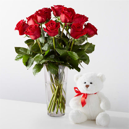 Romantic Long Stem Red Rose Bouquet Bundles – THE LADYBUG FLORAL & GIFTS, Berlin WI
