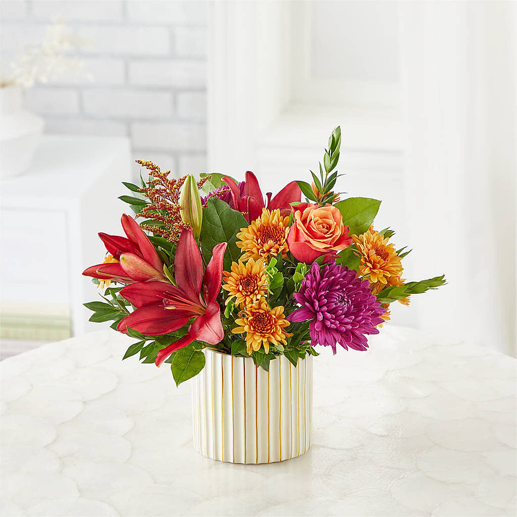 Burgundy Landscape Bouquet – THE LADYBUG FLORAL & GIFTS, Berlin WI