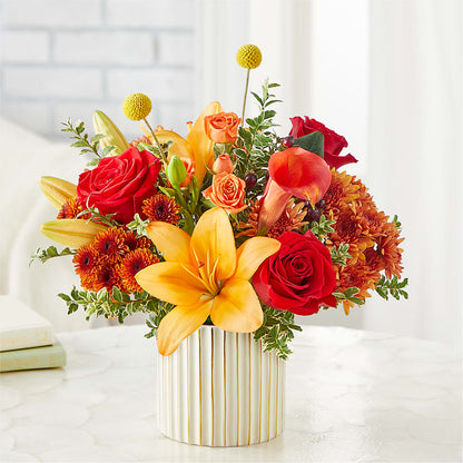 Scarlet Skies Bouquet – THE LADYBUG FLORAL & GIFTS, Berlin WI