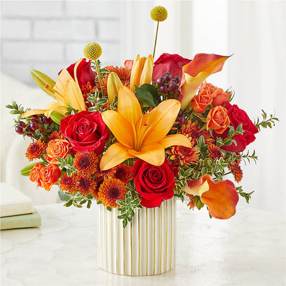 Scarlet Skies Bouquet – THE LADYBUG FLORAL & GIFTS, Berlin WI