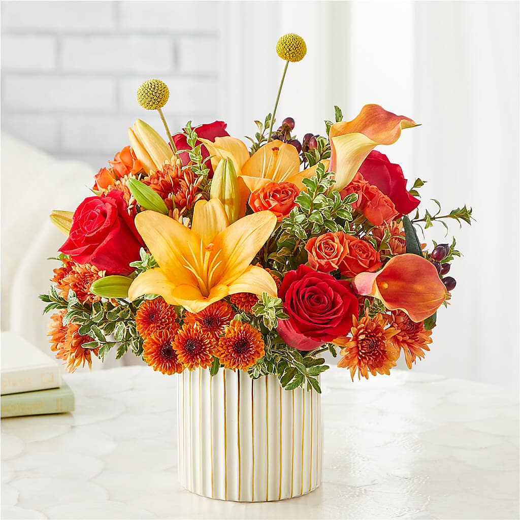 Scarlet Skies Bouquet – THE LADYBUG FLORAL & GIFTS, Berlin WI