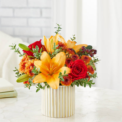 Scarlet Skies Bouquet – THE LADYBUG FLORAL & GIFTS, Berlin WI