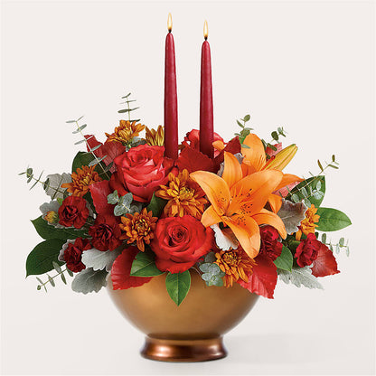 Fruits of Fall Centerpiece – THE LADYBUG FLORAL & GIFTS, Berlin WI