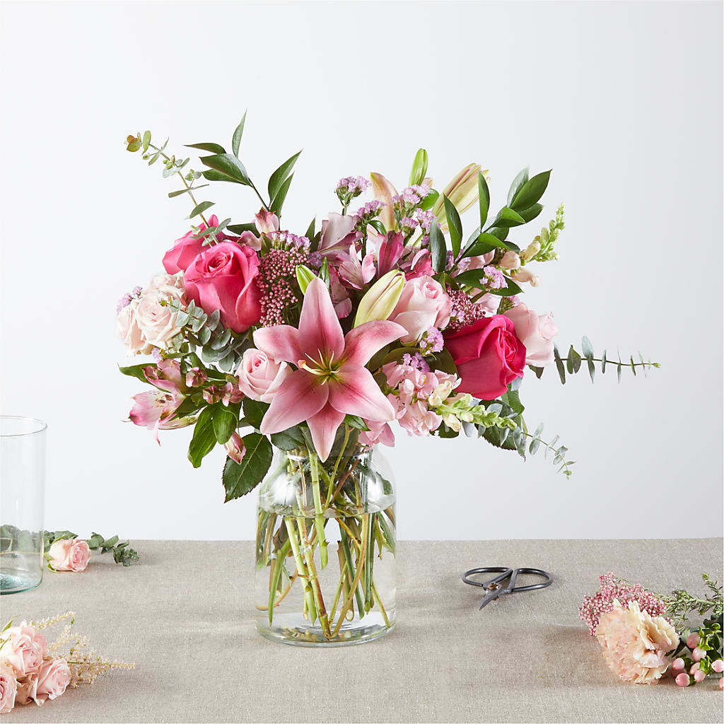 Pink Ribbon - A Florist Original – THE LADYBUG FLORAL & GIFTS, Berlin WI