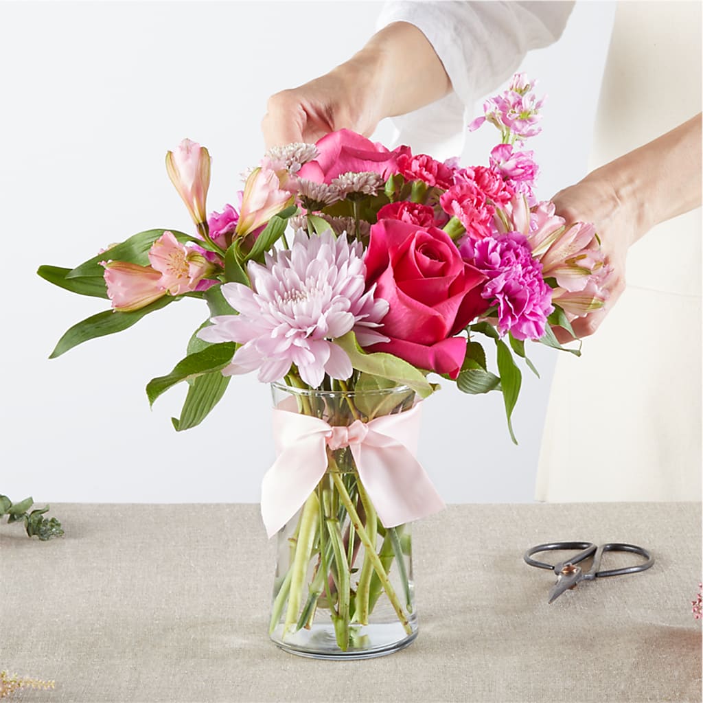 Pink Ribbon - A Florist Original – THE LADYBUG FLORAL & GIFTS, Berlin WI