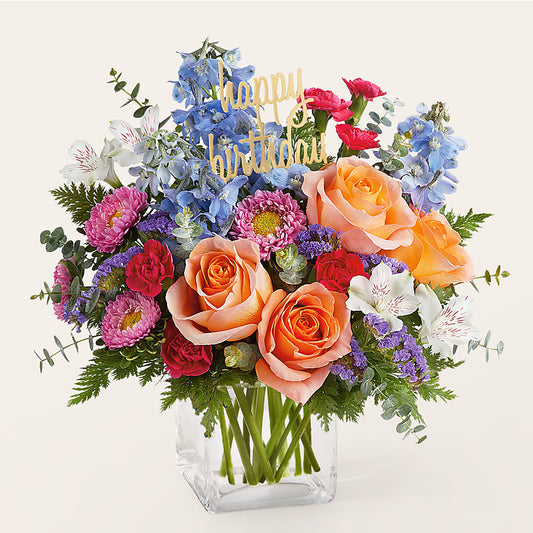 Birthday Bash Bouquet – THE LADYBUG FLORAL & GIFTS, Berlin WI