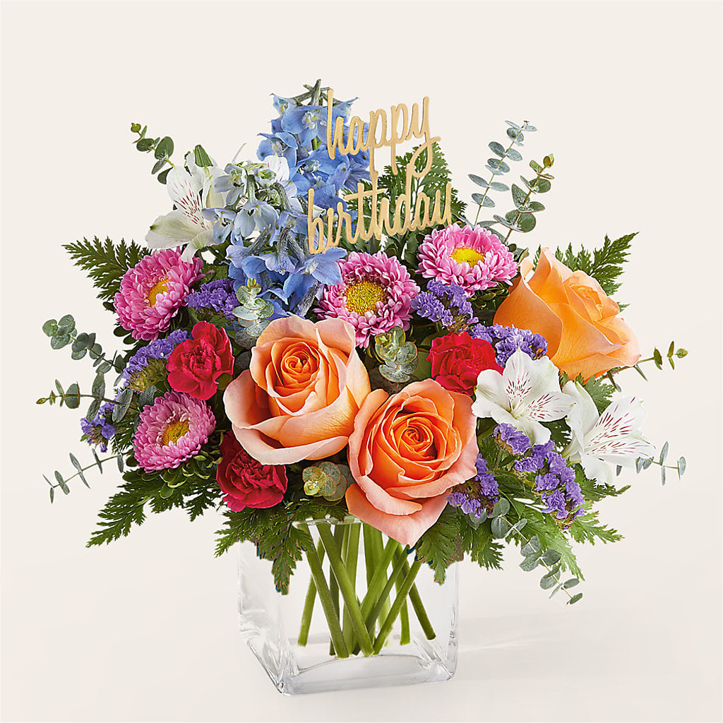 Birthday Bash Bouquet – THE LADYBUG FLORAL & GIFTS, Berlin WI