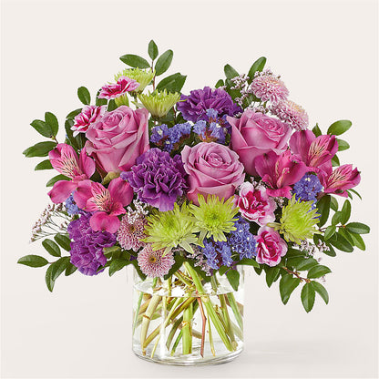 Glass Half Full Bouquet – THE LADYBUG FLORAL & GIFTS, Berlin WI