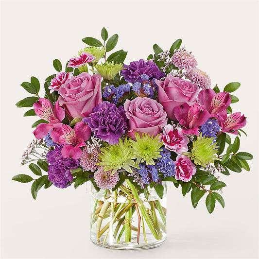 Glass Half Full Bouquet – THE LADYBUG FLORAL & GIFTS, Berlin WI