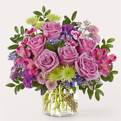 Glass Half Full Bouquet – THE LADYBUG FLORAL & GIFTS, Berlin WI