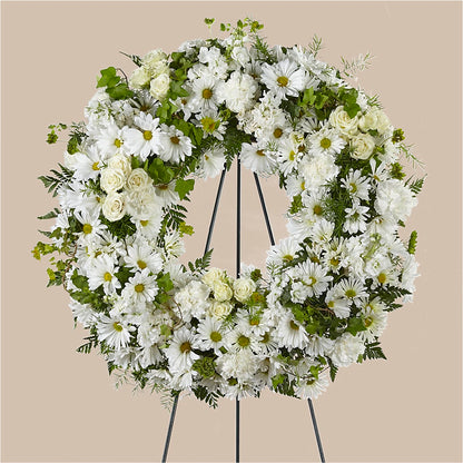 Faithful Wishes Wreath – THE LADYBUG FLORAL & GIFTS, Berlin WI