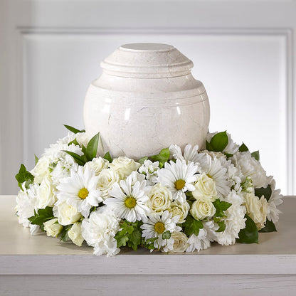 Ivory Gardens Cremation Adornment – THE LADYBUG FLORAL & GIFTS, Berlin WI