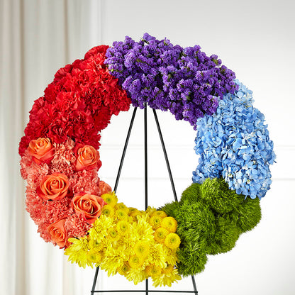 Circle of Love Wreath – THE LADYBUG FLORAL & GIFTS, Berlin WI