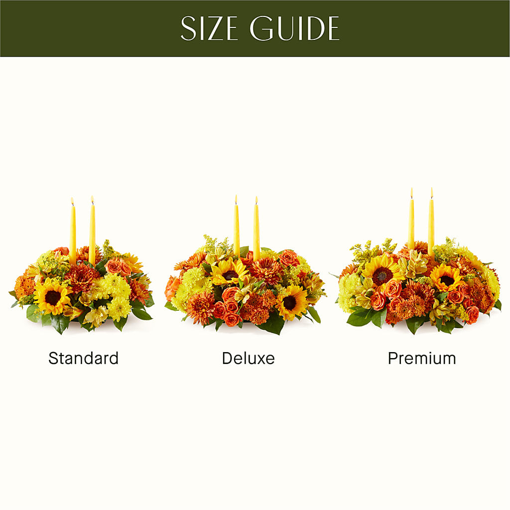 Autumn Harmony Centerpiece – THE LADYBUG FLORAL & GIFTS, Berlin WI