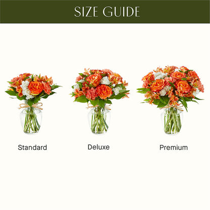 Apricot Glow Bouquet – THE LADYBUG FLORAL & GIFTS, Berlin WI