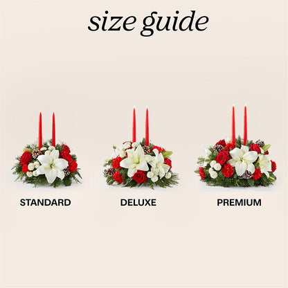 Seasonal Festivities Centerpiece – THE LADYBUG FLORAL & GIFTS, Berlin WI