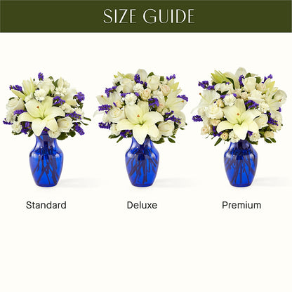 Sapphire Rush Bouquet – THE LADYBUG FLORAL & GIFTS, Berlin WI