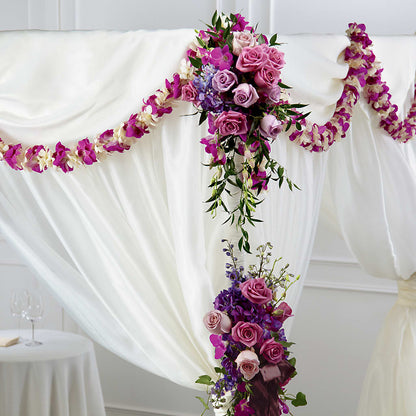 Color & Light Chuppah Decor – THE LADYBUG FLORAL & GIFTS, Berlin WI