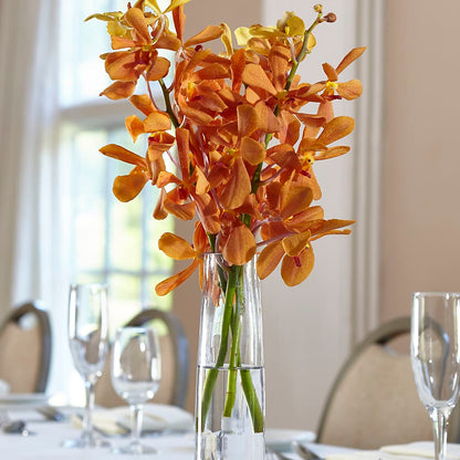 Orange Mokara Bud Vase – THE LADYBUG FLORAL & GIFTS, Berlin WI