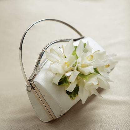 White Purse Decor – THE LADYBUG FLORAL & GIFTS, Berlin WI