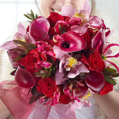 Heart of Hearts Bouquet – THE LADYBUG FLORAL & GIFTS, Berlin WI